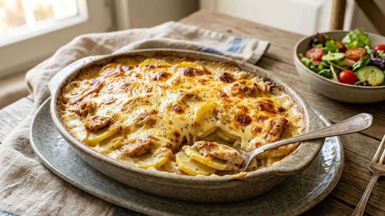 Aksam yemegi telasina son her evin kurtaricisi firinda soslu tavuk ve patates tarifi efKs6T7D